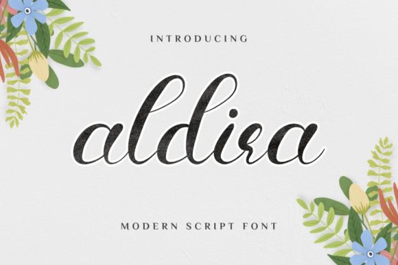 Aldira Font for Modern Web Design and Branding