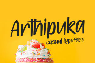 Arthipuka Font: A Playful Script for Creative Publishing