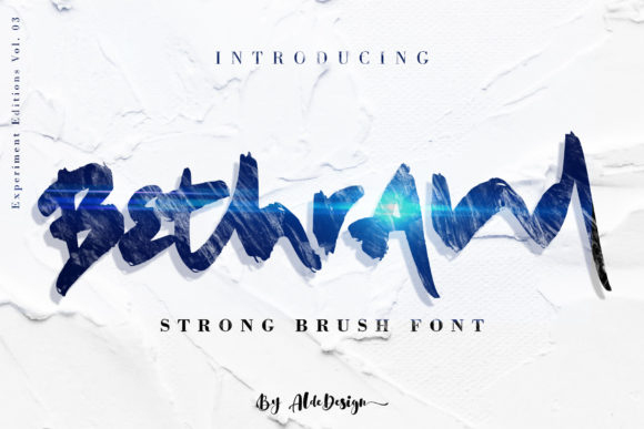 Bethrand Font: A Handwritten Script for Stronger Campaigns