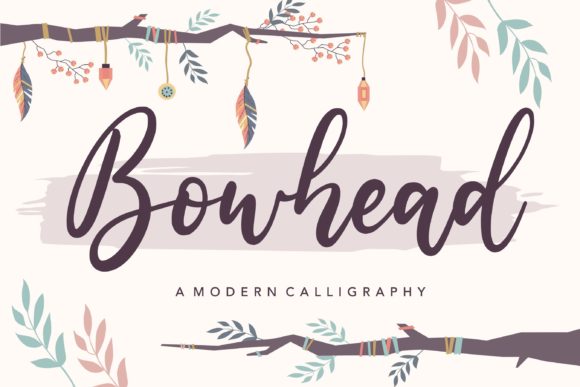 Bowhead Font: A Handwritten Script for Editorial Elegance