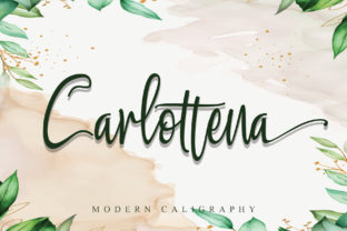 Carlottena: A Handwritten Font for Elegant Web Typography