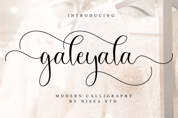 Galeyala: A Delicate Handwritten Font for Editorial Elegance