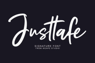 Justtafe: A Handwritten Font for Memorable Marketing