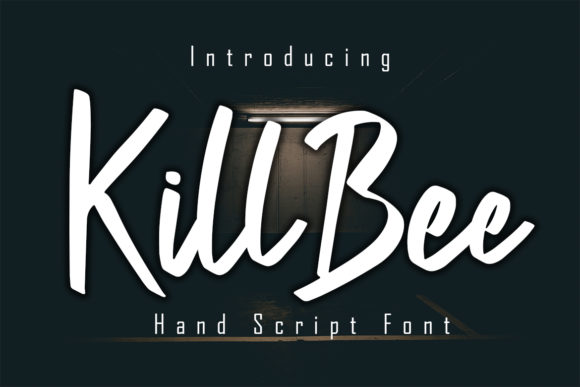 Kill Bee Font: A Handwritten Script for Creative Makers
