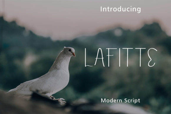 Lafitte Font Review: A Simple Handwritten Typeface for Creative Branding