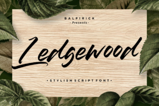 Ledgewood Font for Business Branding