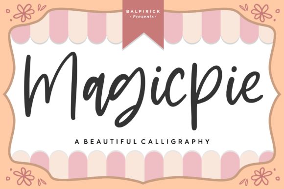 Magicpie Font Brings Playful Charm to Handmade Creations