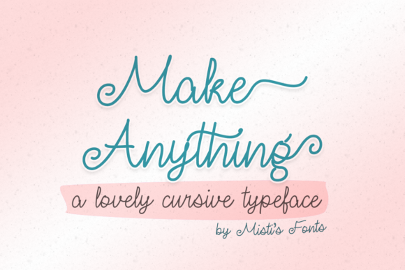 Make Anything Font for Elegant Branding and Creative Projects
