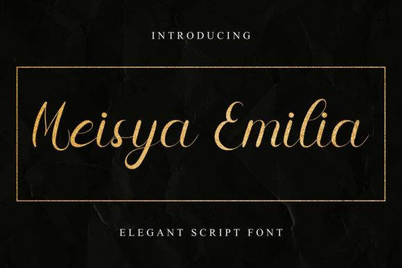 Meisya Emilia Font for Branding and Creative Projects