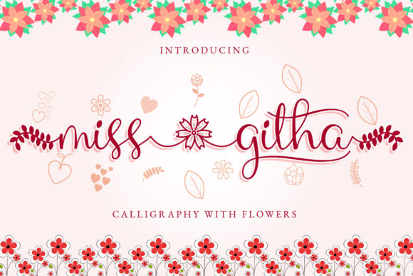 Miss Githa Font for Web Design