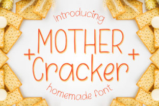 Mother Cracker Font Review for Makers and Designers