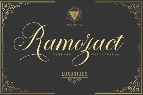 Ramozact: A Handwritten Font for Elegant Editorial Design