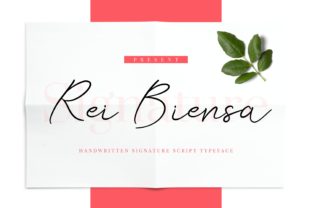 Rei Biensa: A Handwritten Font for Elegant Digital Campaigns