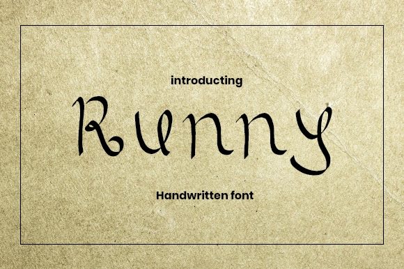 Runny Font Review: A Quirky Script for Creative Campaigns