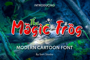The Magic Frog Font: A Playful Script for Digital Branding